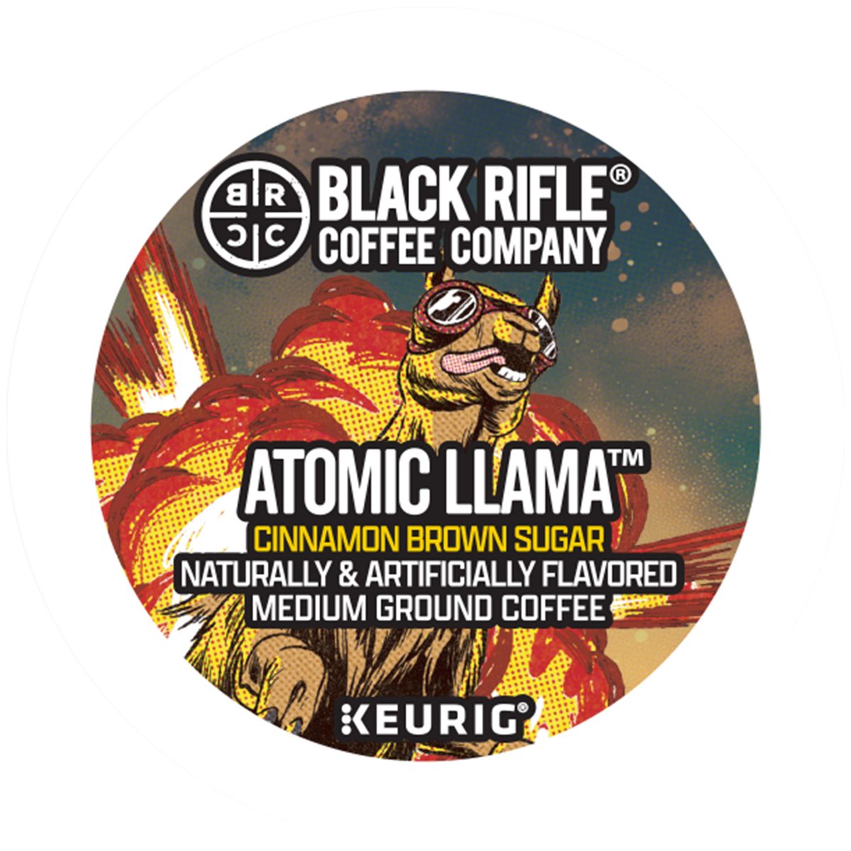 Black Rifle Coffee Company Atomic Llama Coffee K-Cup Pods