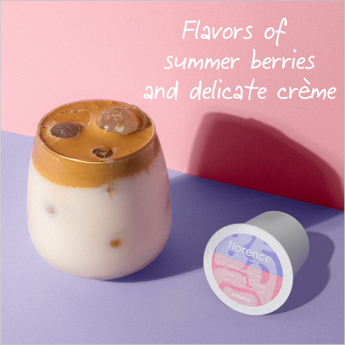 Florence by Mills Coffee Berries and Creme Coffee K-Cup Pods