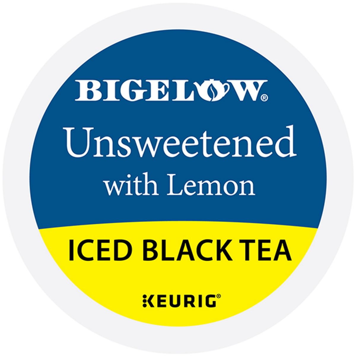 Bigelow Black Tea with Lemon Unsweetened Iced Tea K-Cup Pods