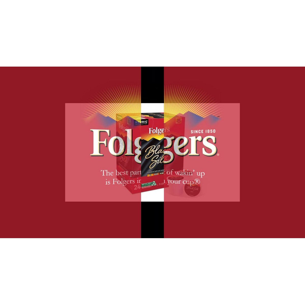 Folgers Black Silk Coffee K-Cup Pods
