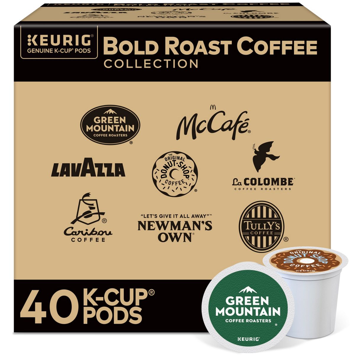 Keurig Bold Roast Coffee Collection Variety Pack K-Cup Pods