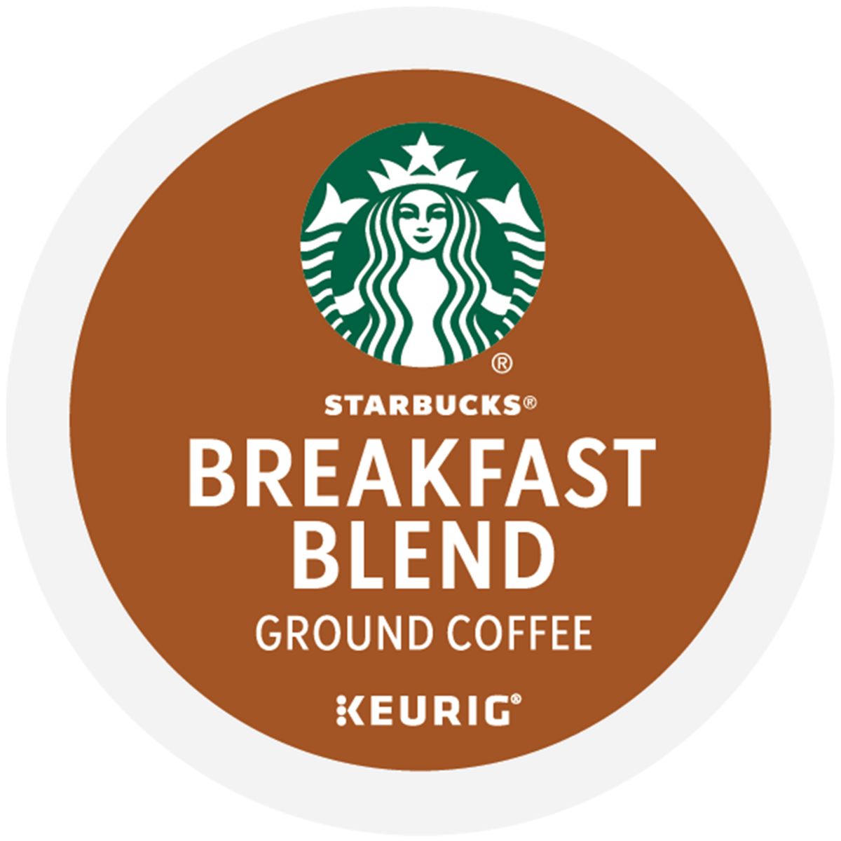 Starbucks Breakfast Blend Coffee K-Cup Pods