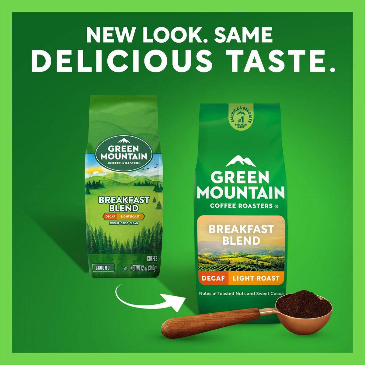 Green Mountain Coffee Roasters Breakfast Blend Decaf Coffee