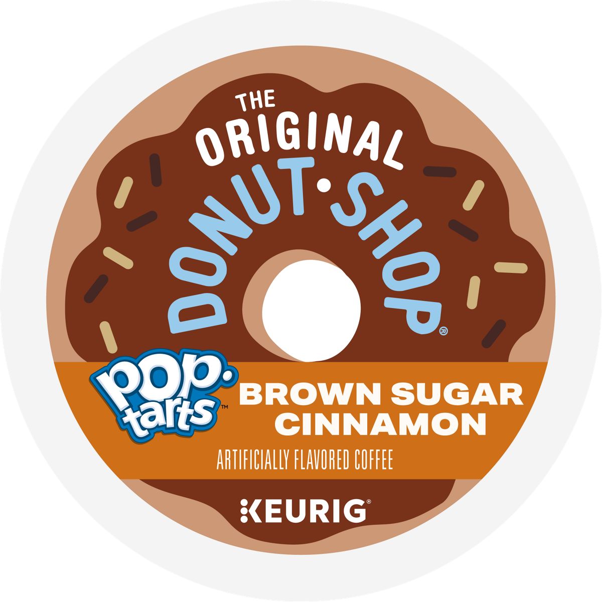 The Original Donut Shop Pop-Tarts Brown Sugar Cinnamon K-Cup Pods
