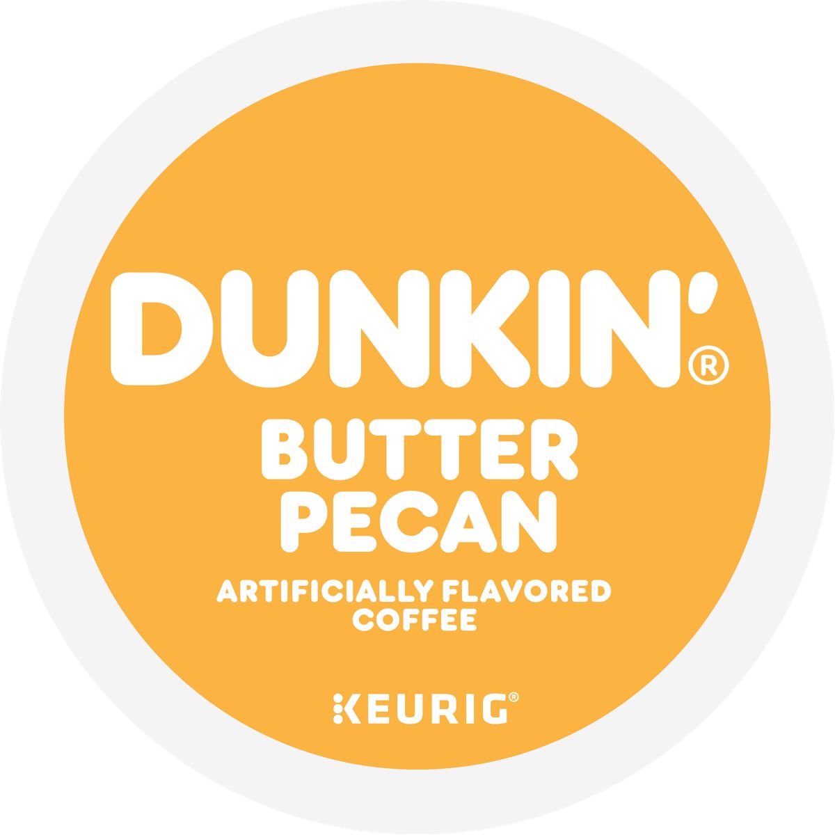 Dunkin' Butter Pecan Coffee K-Cup Pods
