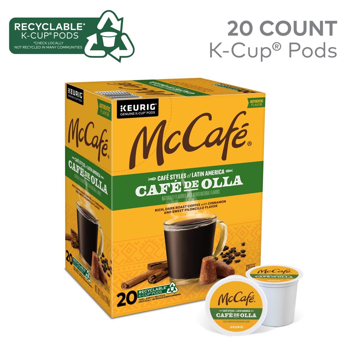 McCafe Cafe de Olla K-Cup Pods