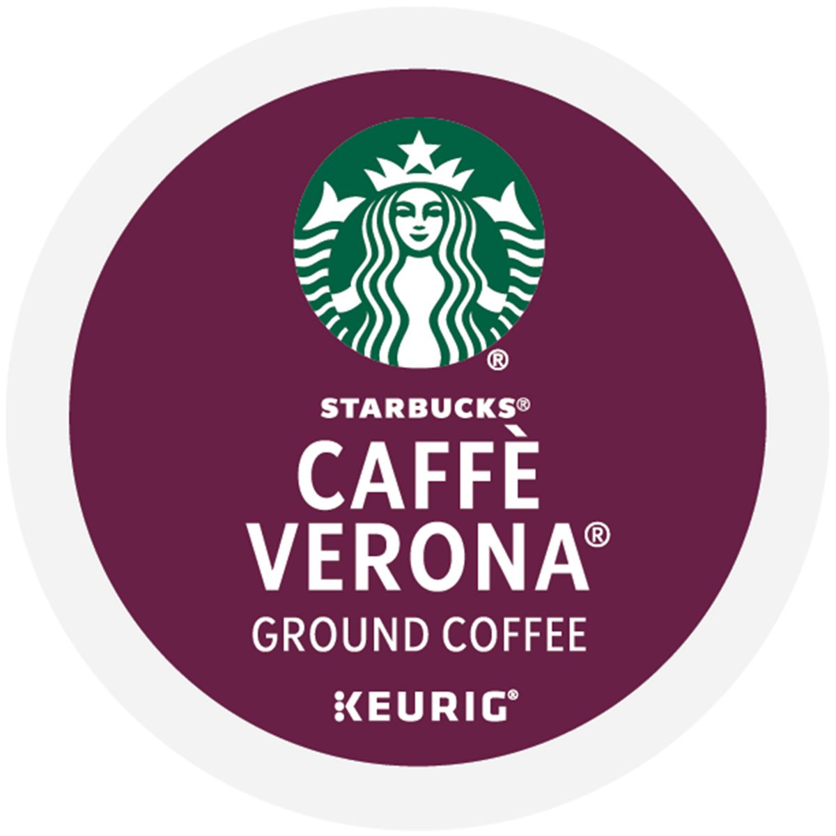 Starbucks Caffe Verona Coffee K-Cup Pods