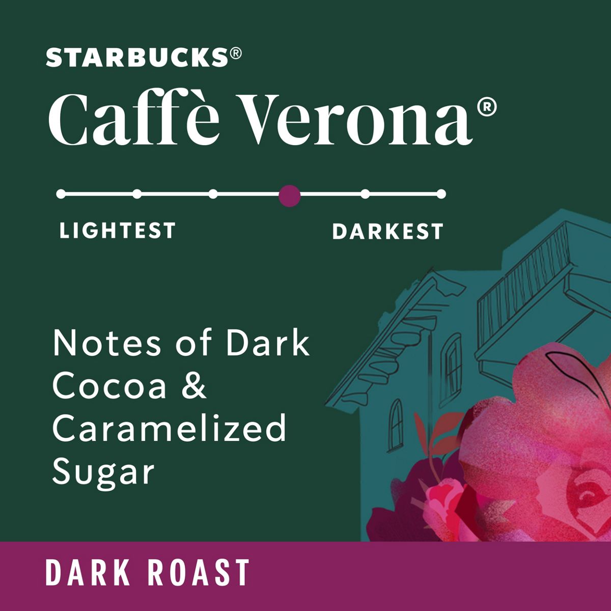 Starbucks Caffe Verona Coffee K-Cup Pods