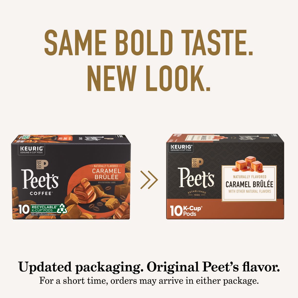 Peet's Coffee Caramel Brulee K-Cup Pods