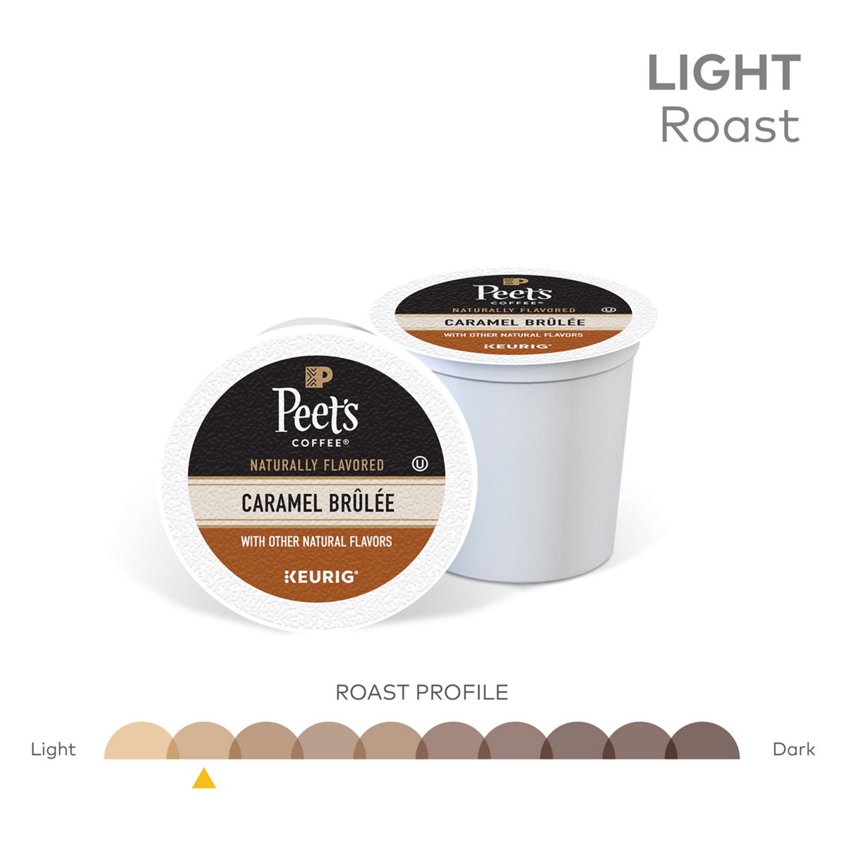 Peet's Coffee Caramel Brulee K-Cup Pods