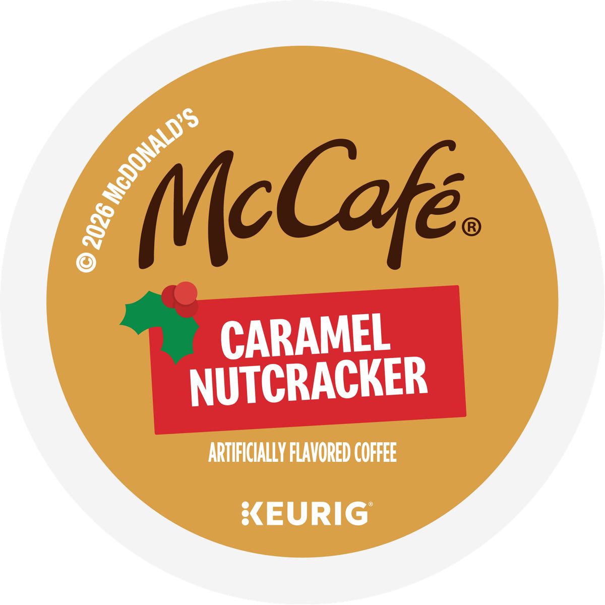 McCafe Caramel Nutcracker K-Cup Pods