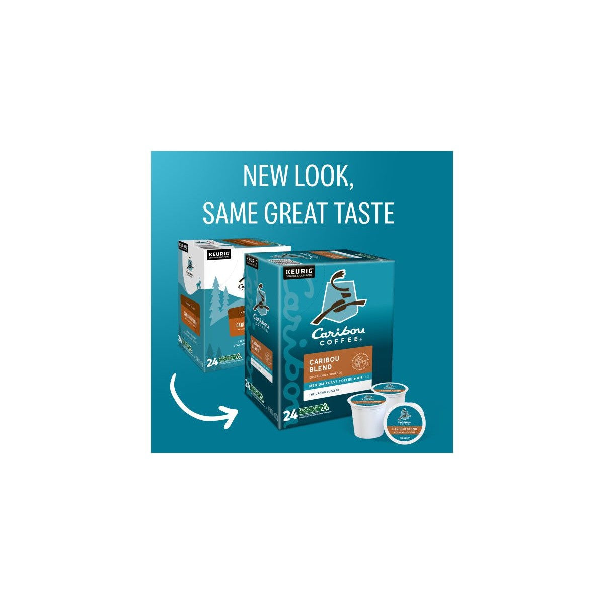 Caribou Coffee Caribou Blend Coffee K-Cup Pods