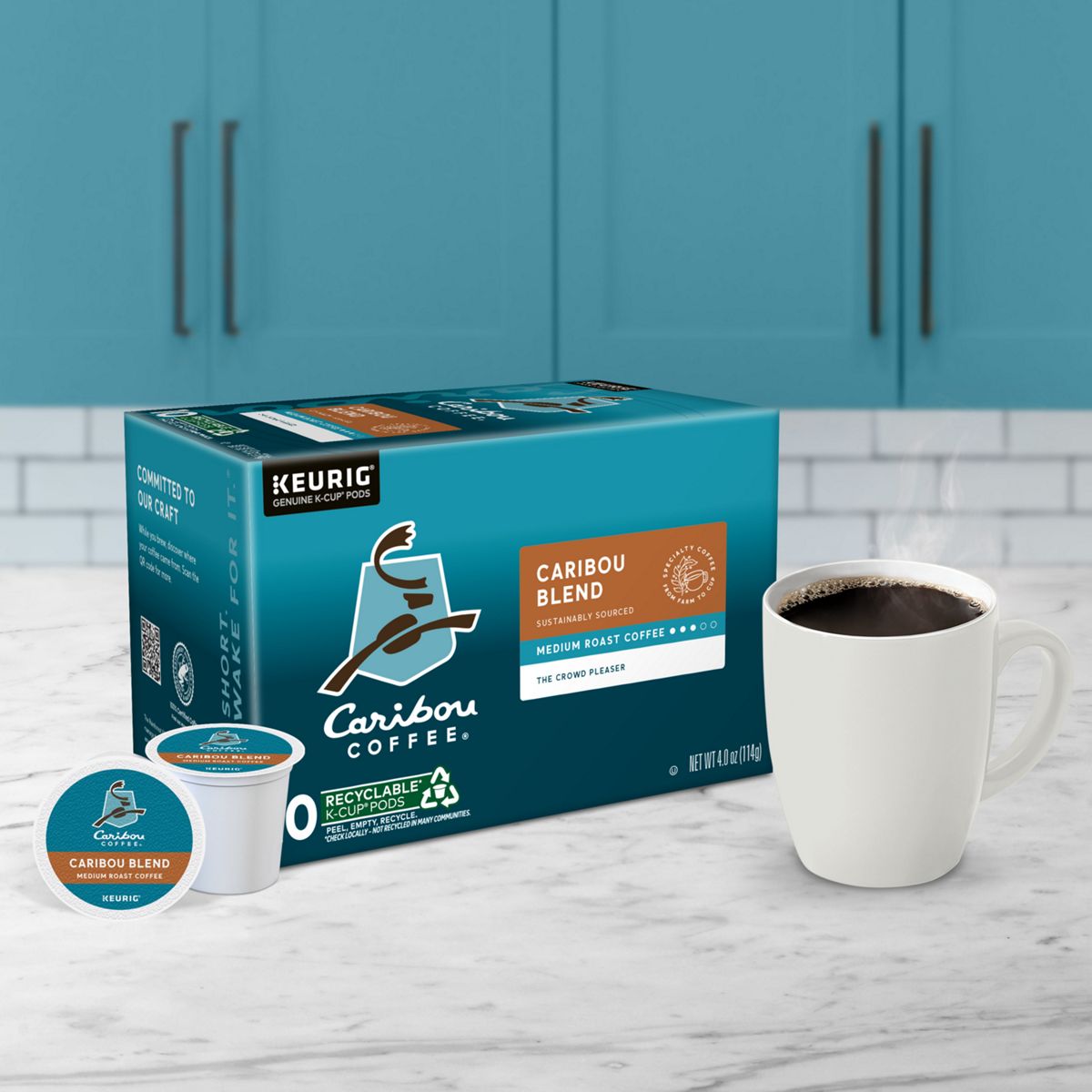 Caribou Coffee Caribou Blend Coffee K-Cup Pods