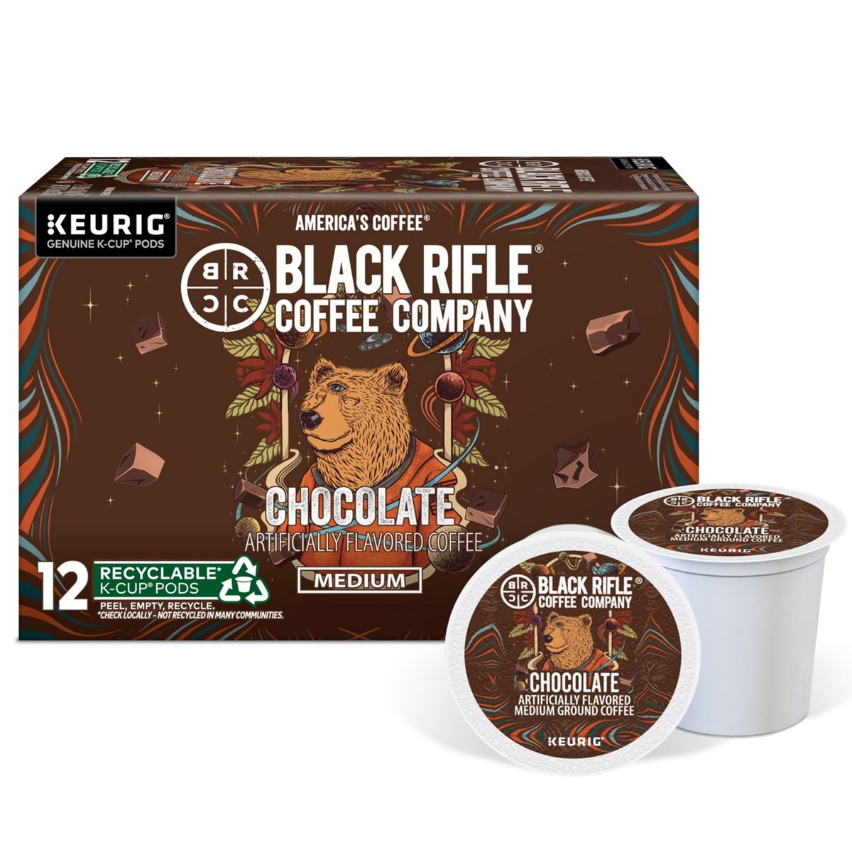 Black Rifle Coffee Company Chocolate Coffee K-Cup Pods