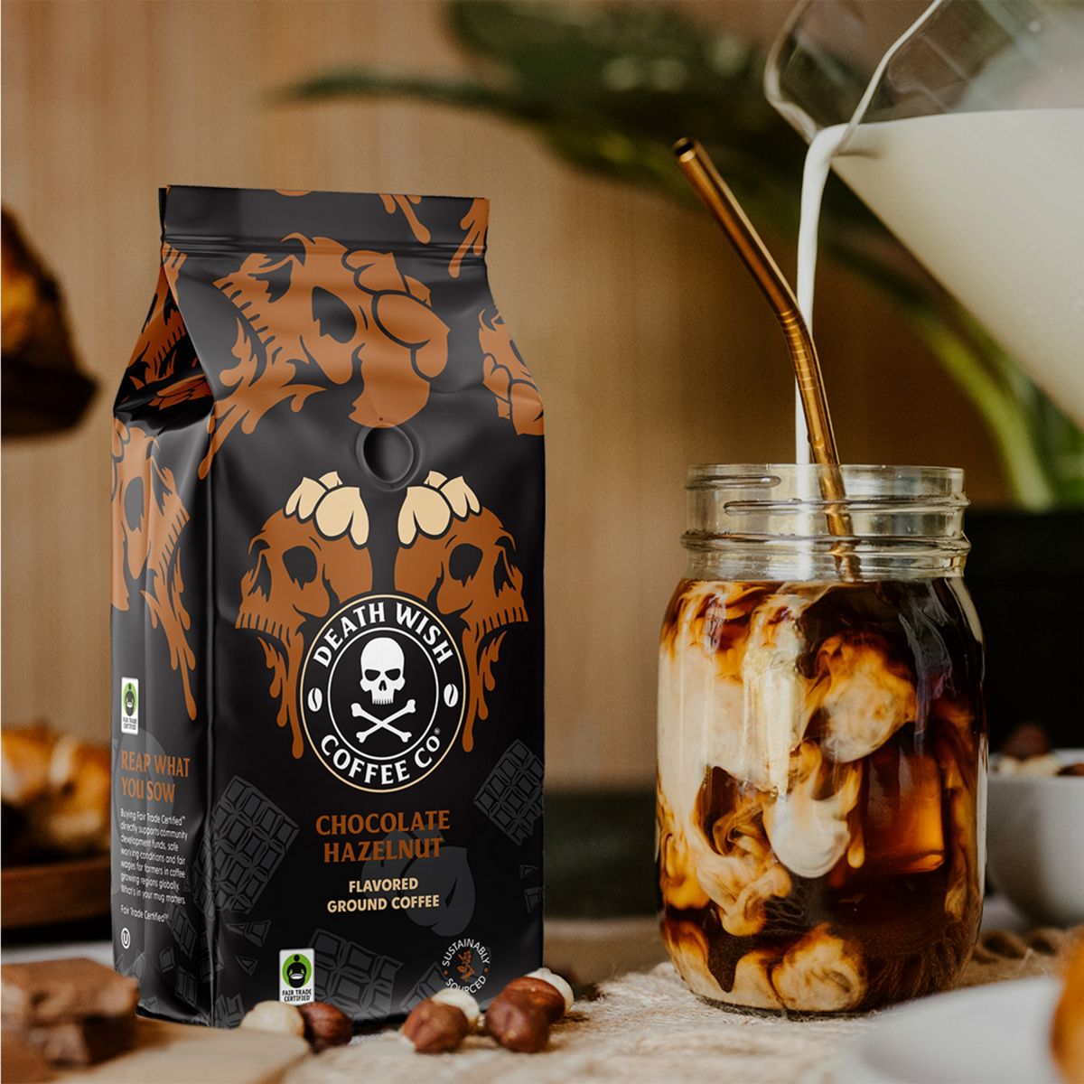 DEATH WISH COFFEE CO Chocolate Hazelnut