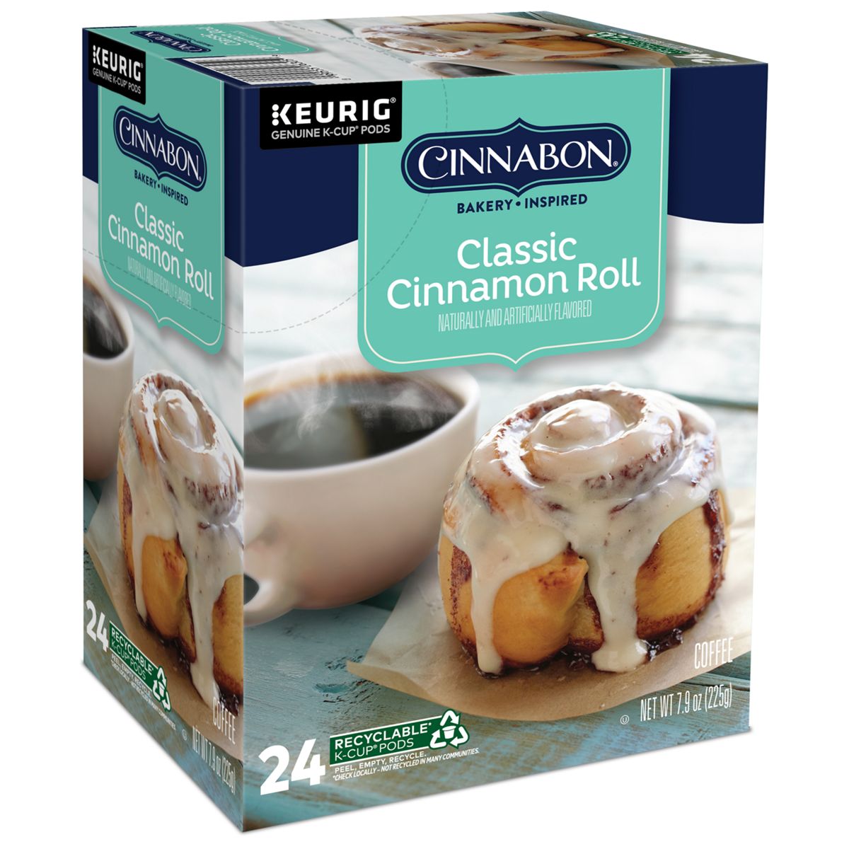 Cinnabon Classic Cinnamon Roll Coffee K-Cup Pods