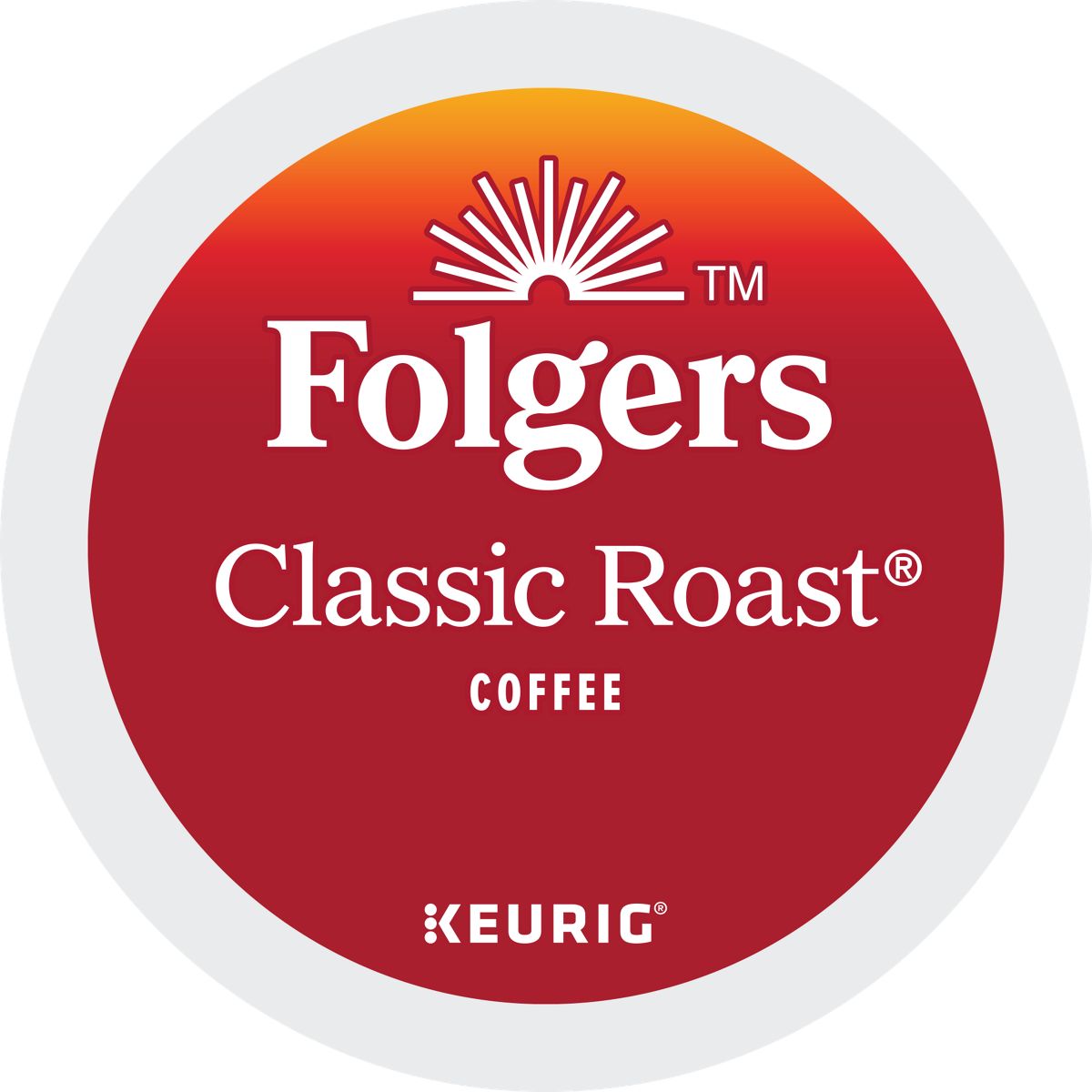 Folgers Classic Roast Coffee K-Cup Pods