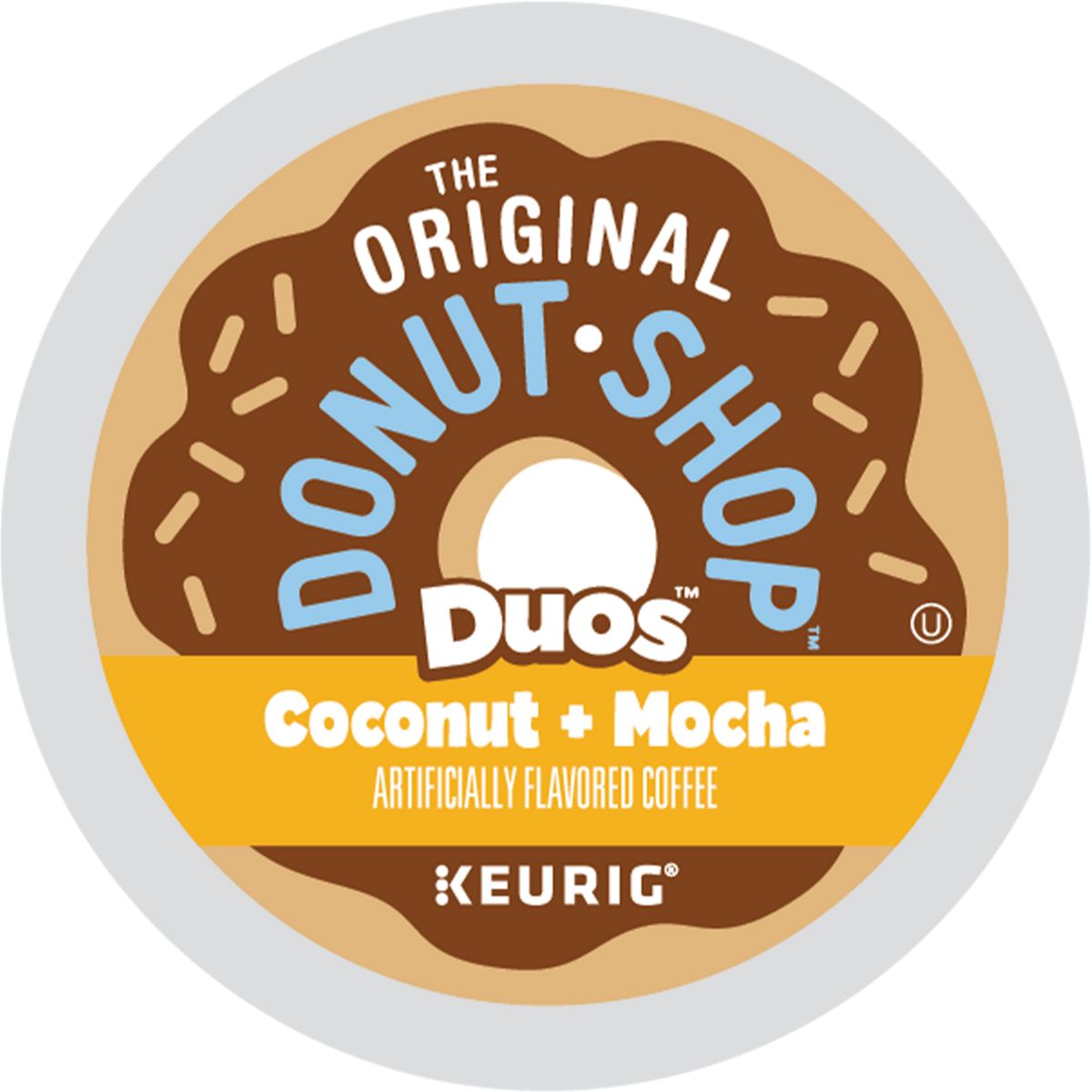 The Original Donut Shop Coconut + Mocha Coffee K-Cup Pods