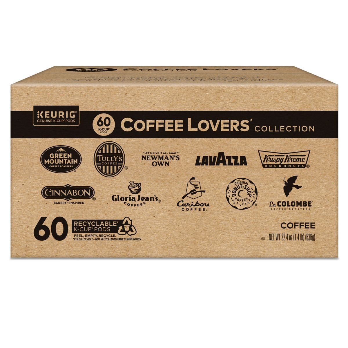 Keurig Keurig Coffee Lovers' Collection Variety Pack 60-Count K-Cup Pods