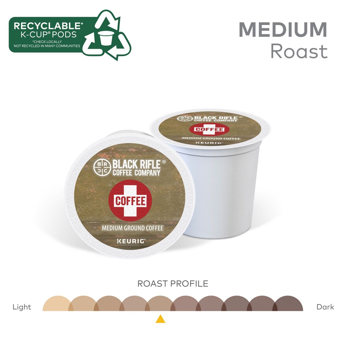 Black Rifle Coffee Company Coffee Saves Coffee K-Cup Pods