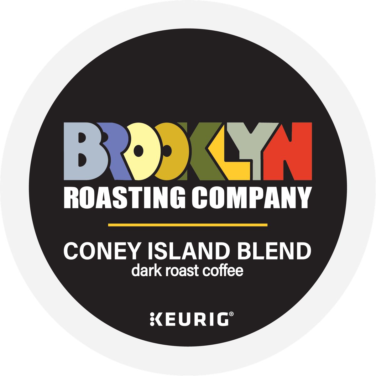 Brooklyn Roasting Company Coney Island Blend Coffee K-Cup Pods