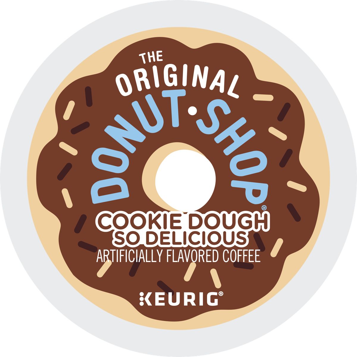 The Original Donut Shop Cookie Dough So Delicious K-Cup Pods