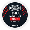 Community Coffee Dark & Bold Exxtra Boost K-Cup Pods