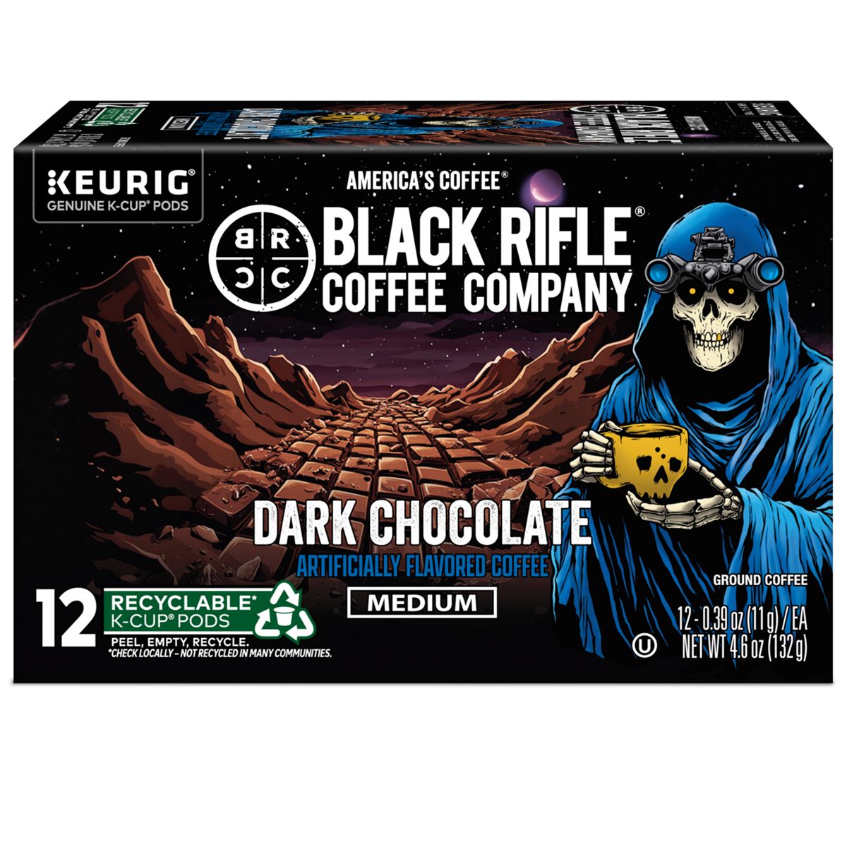 Black Rifle Coffee Company Dark Chocolate Coffee K-Cup Pods