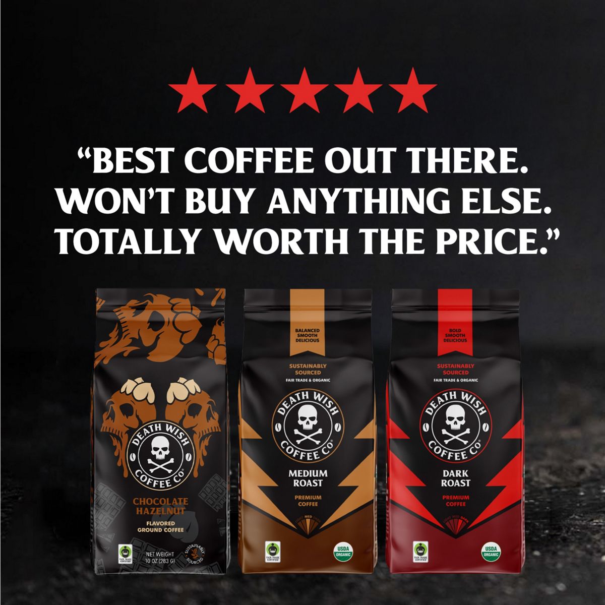DEATH WISH COFFEE CO Dark Roast