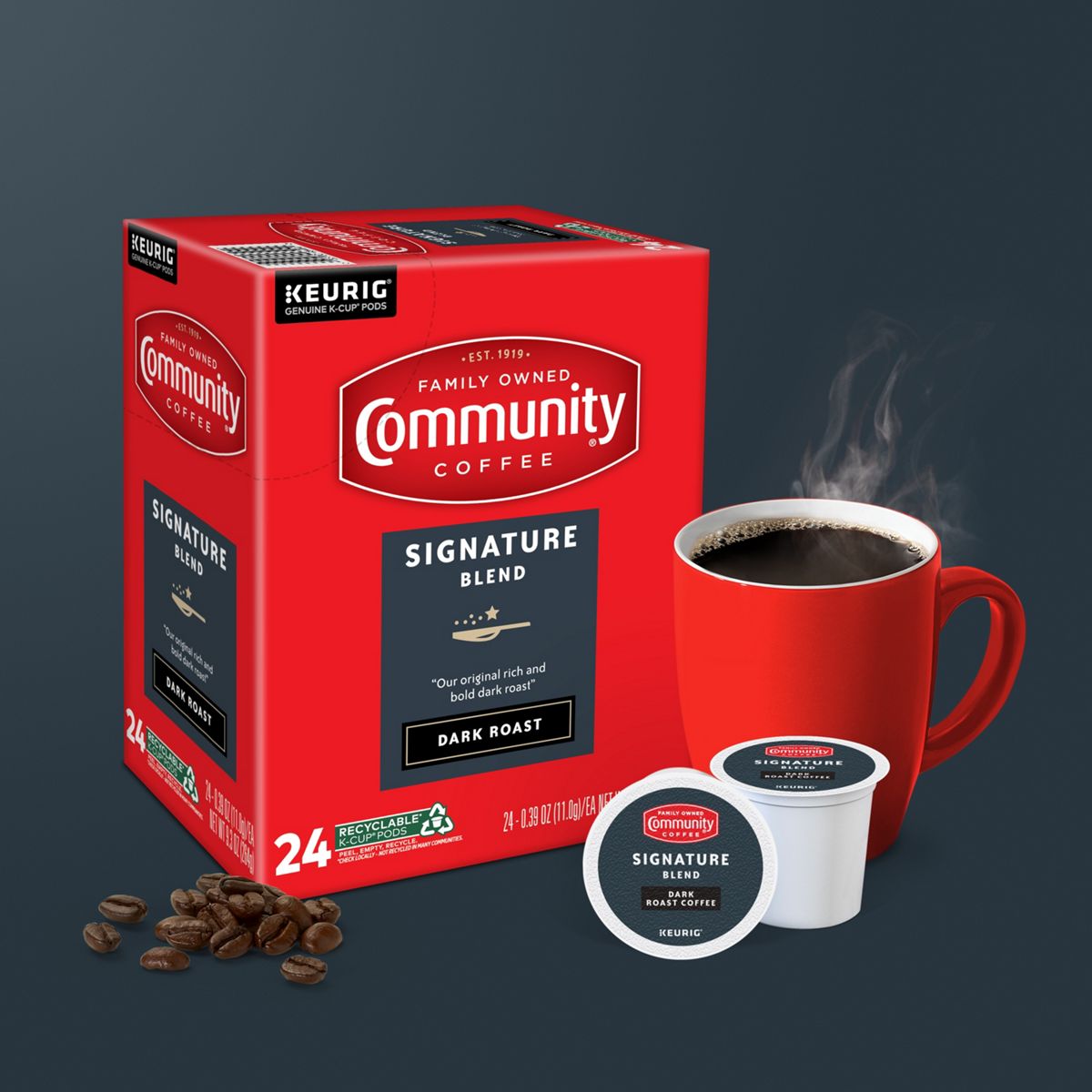 Community Coffee Signature Blend Coffee K-Cup Pods