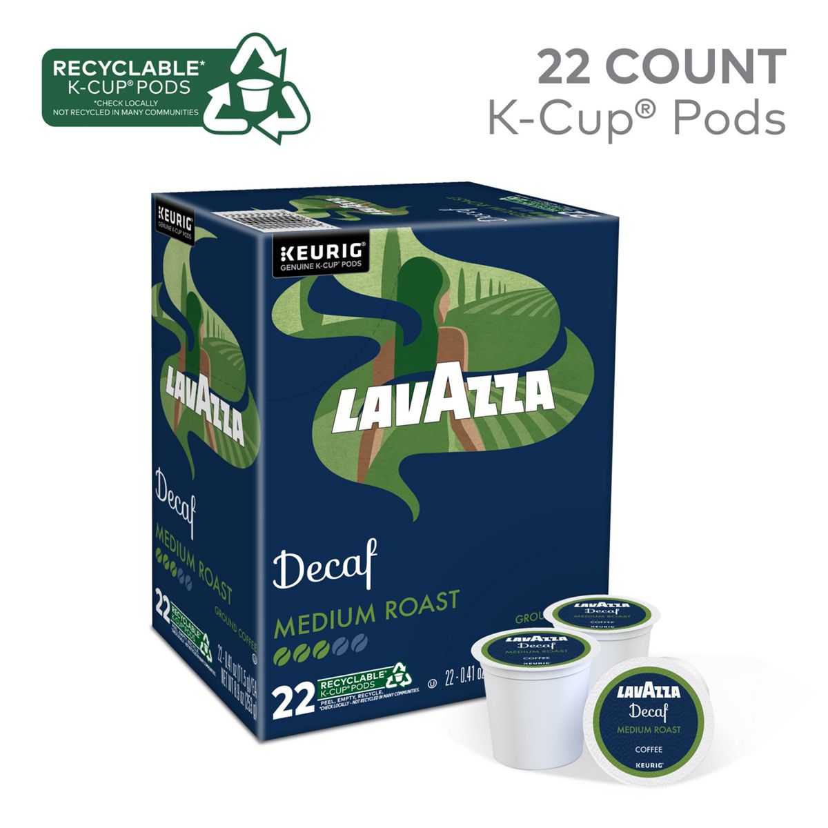 Lavazza Decaf K-Cup Pods