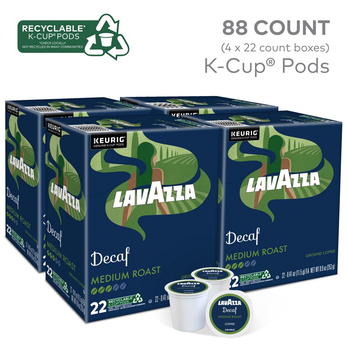 Lavazza Decaf K-Cup Pods