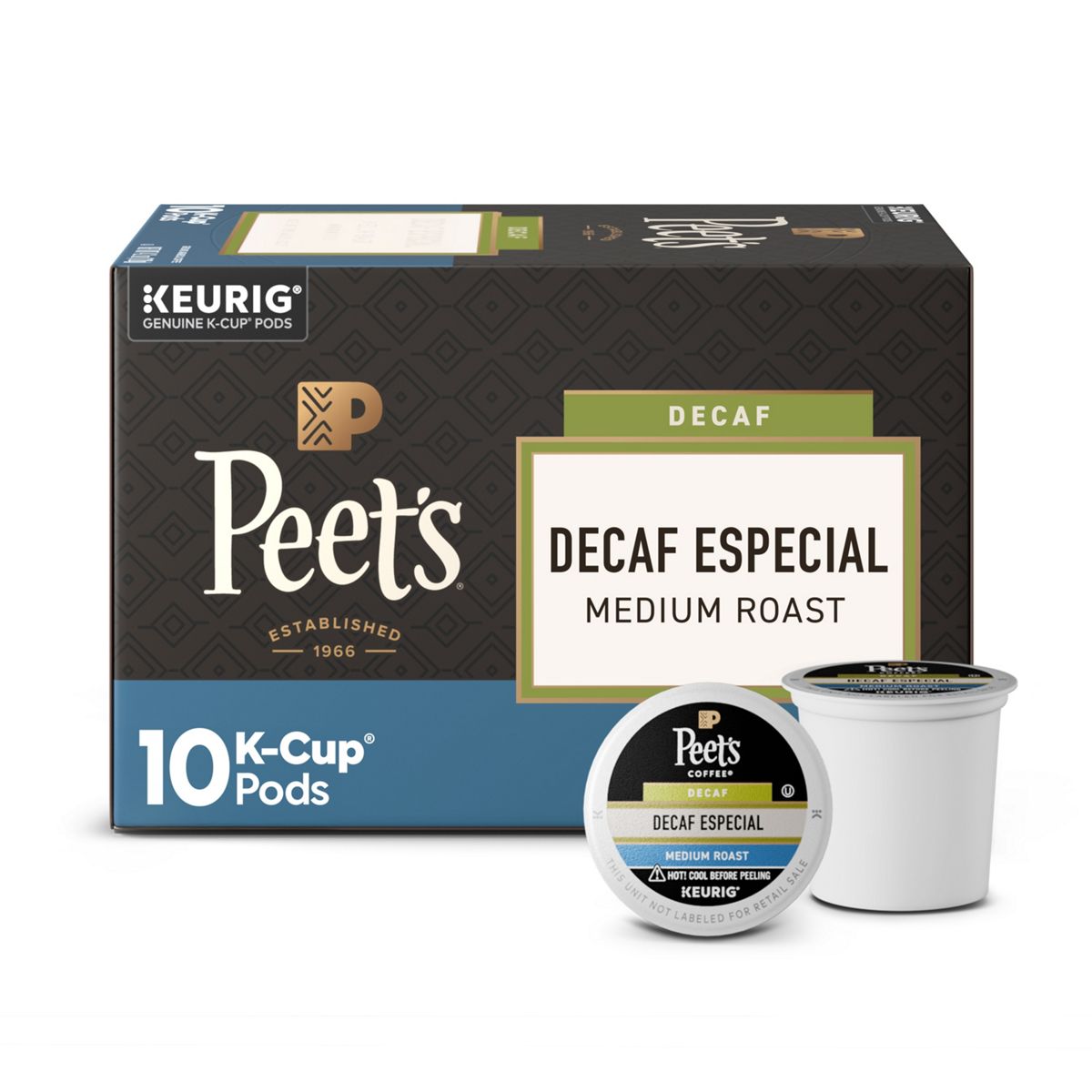 Peet's Coffee Decaf Especial K-Cup Pods