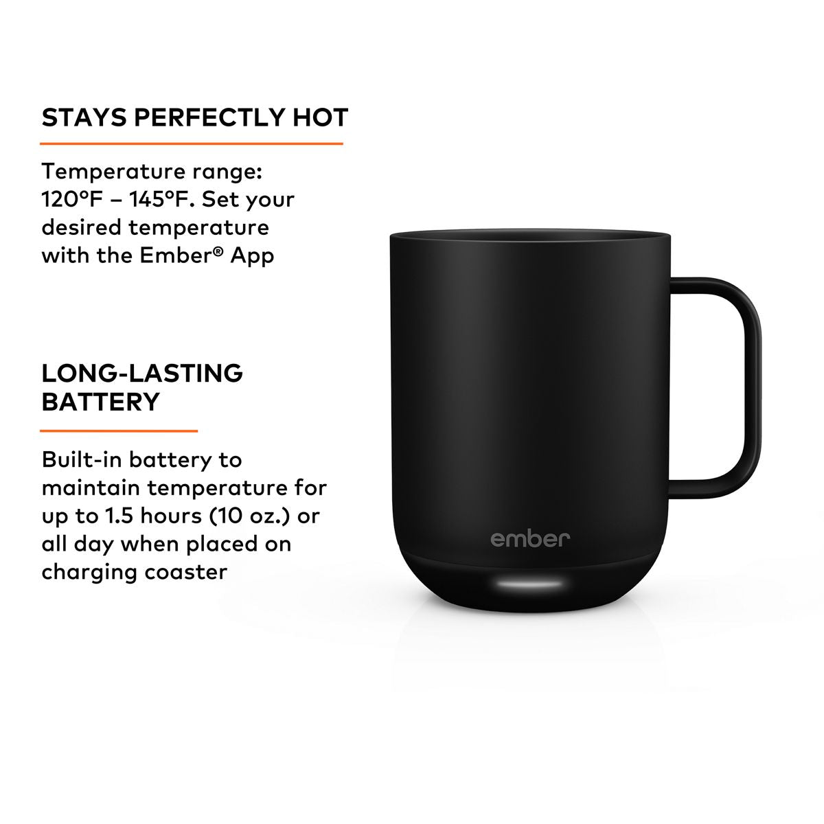 Ember Mug2 10 oz Temperature Control Smart Mug