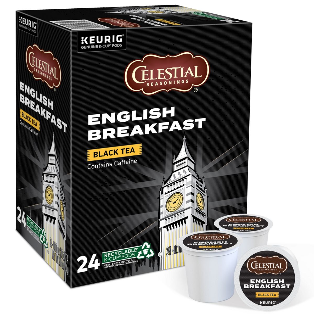 Celestial Seasonings English Breakfast Tea K-Cup Pods