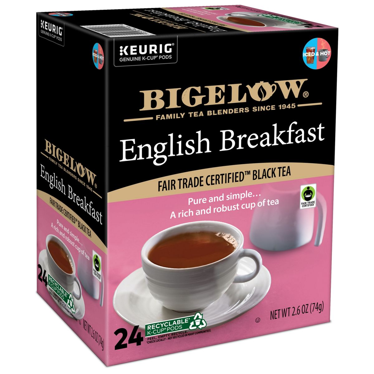 Bigelow English Breakfast Tea K-Cup Pods