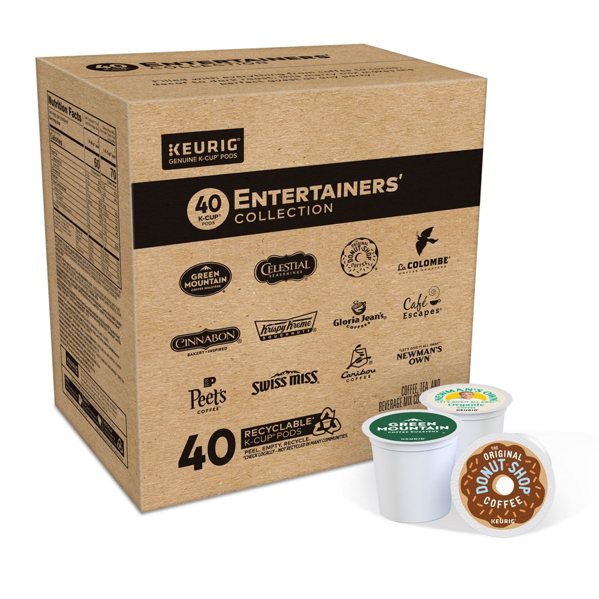 Keurig Entertainers' Collection Variety Pack K-Cup Pods