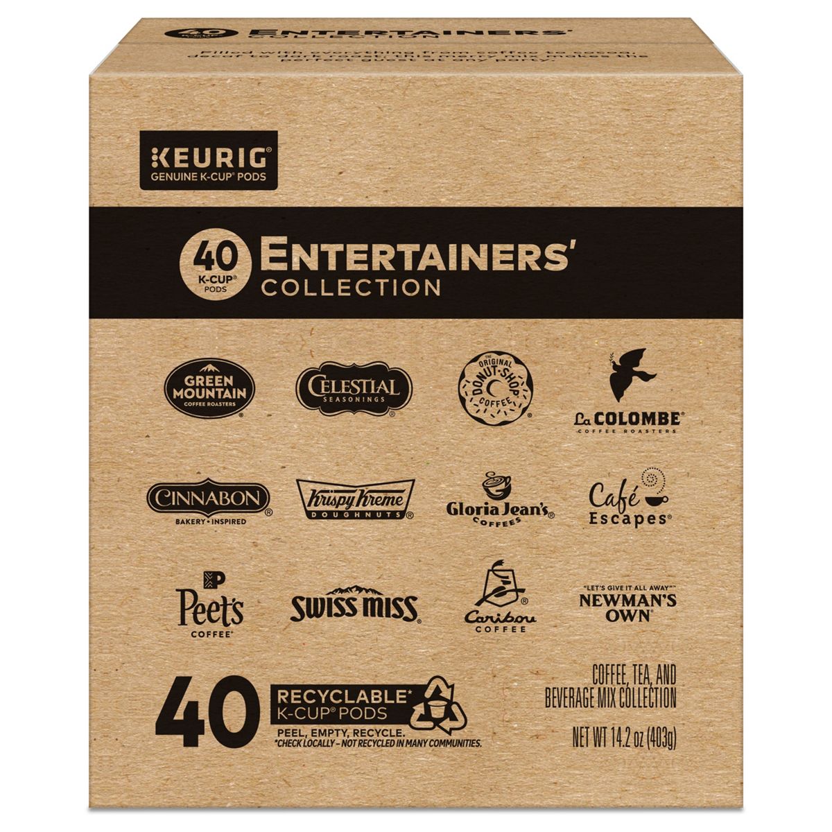 Keurig Entertainers' Collection Variety Pack K-Cup Pods