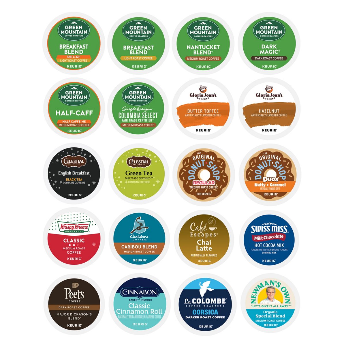 Keurig Entertainers' Collection Variety Pack K-Cup Pods