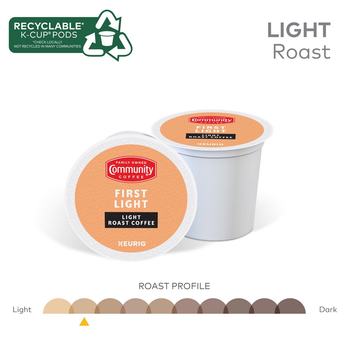 Community Coffee Community Coffee First Light K-Cup Pods