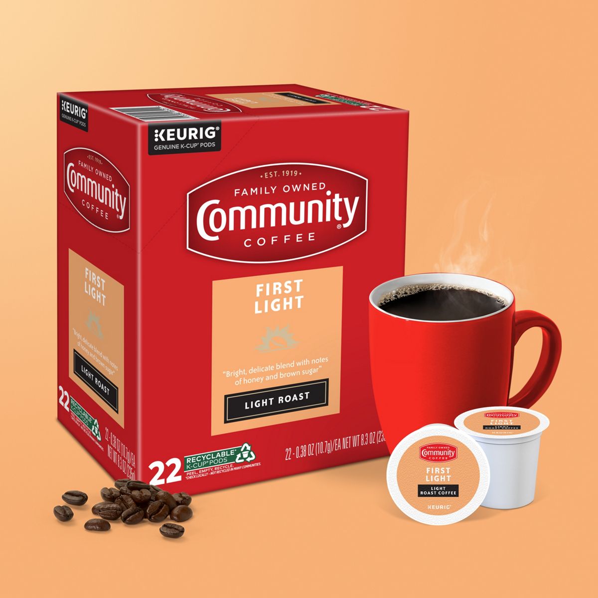 Community Coffee Community Coffee First Light K-Cup Pods