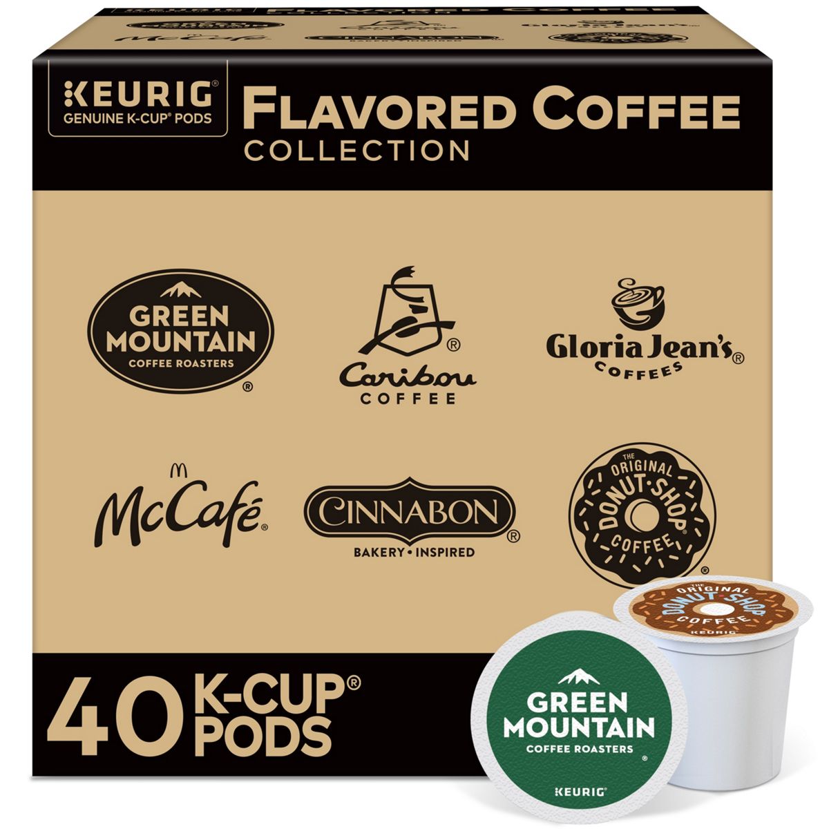 Keurig Flavored Coffee Collection Variety Pack K-Cup Pods