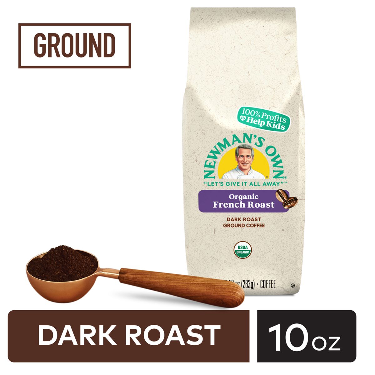 Newman's Own Organic French Roast Coffee