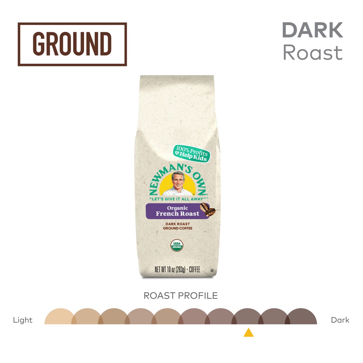 Newman's Own Organic French Roast Coffee
