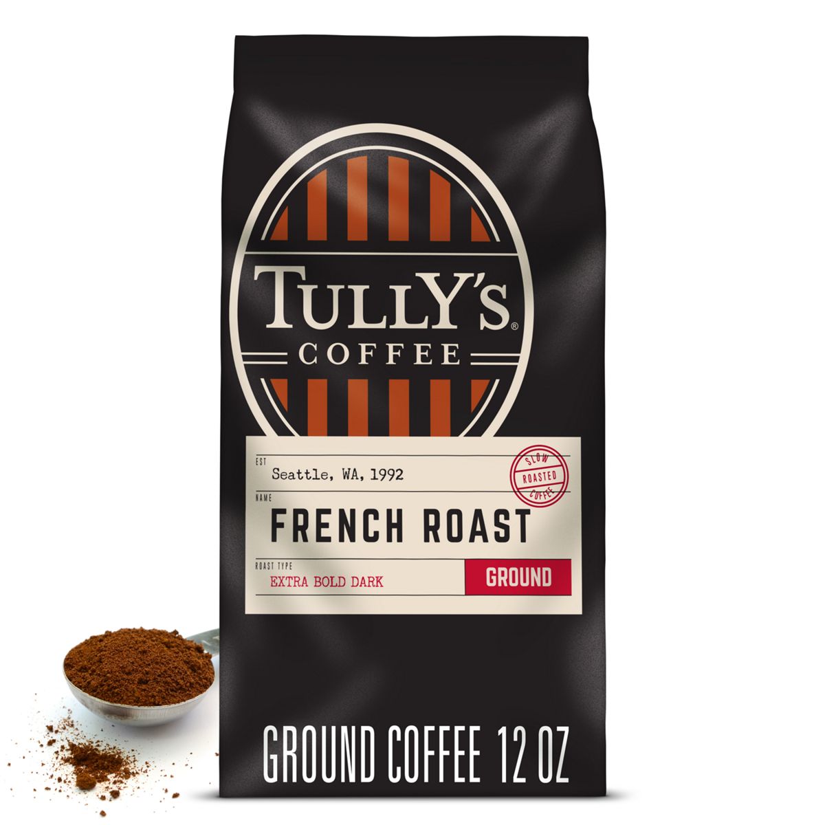 Tully's French Roast Extra Bold Coffee