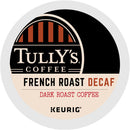 Tully's French Roast Decaf Extra Bold Coffee K-Cup Pods