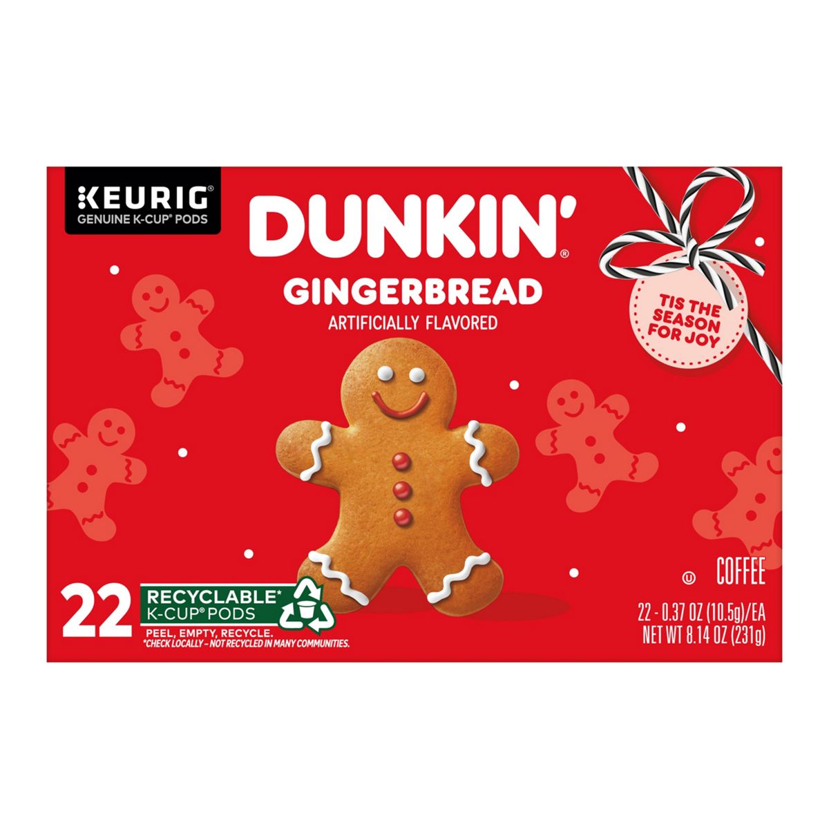 Dunkin' Gingerbread K-Cup Pods