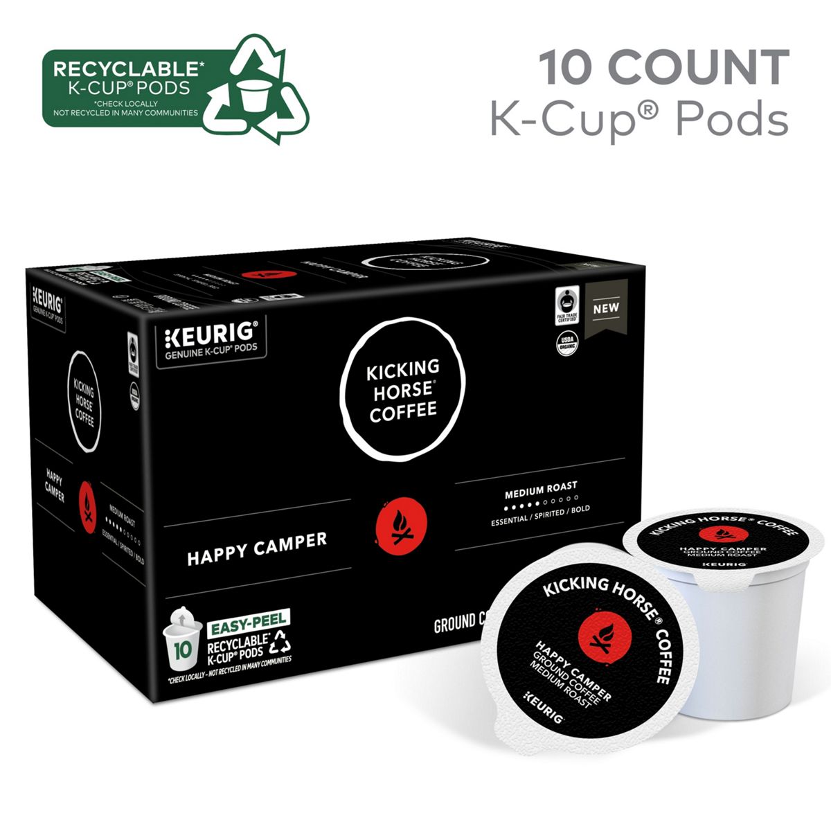 Kicking Horse Coffee Happy Camper K-Cup Pods