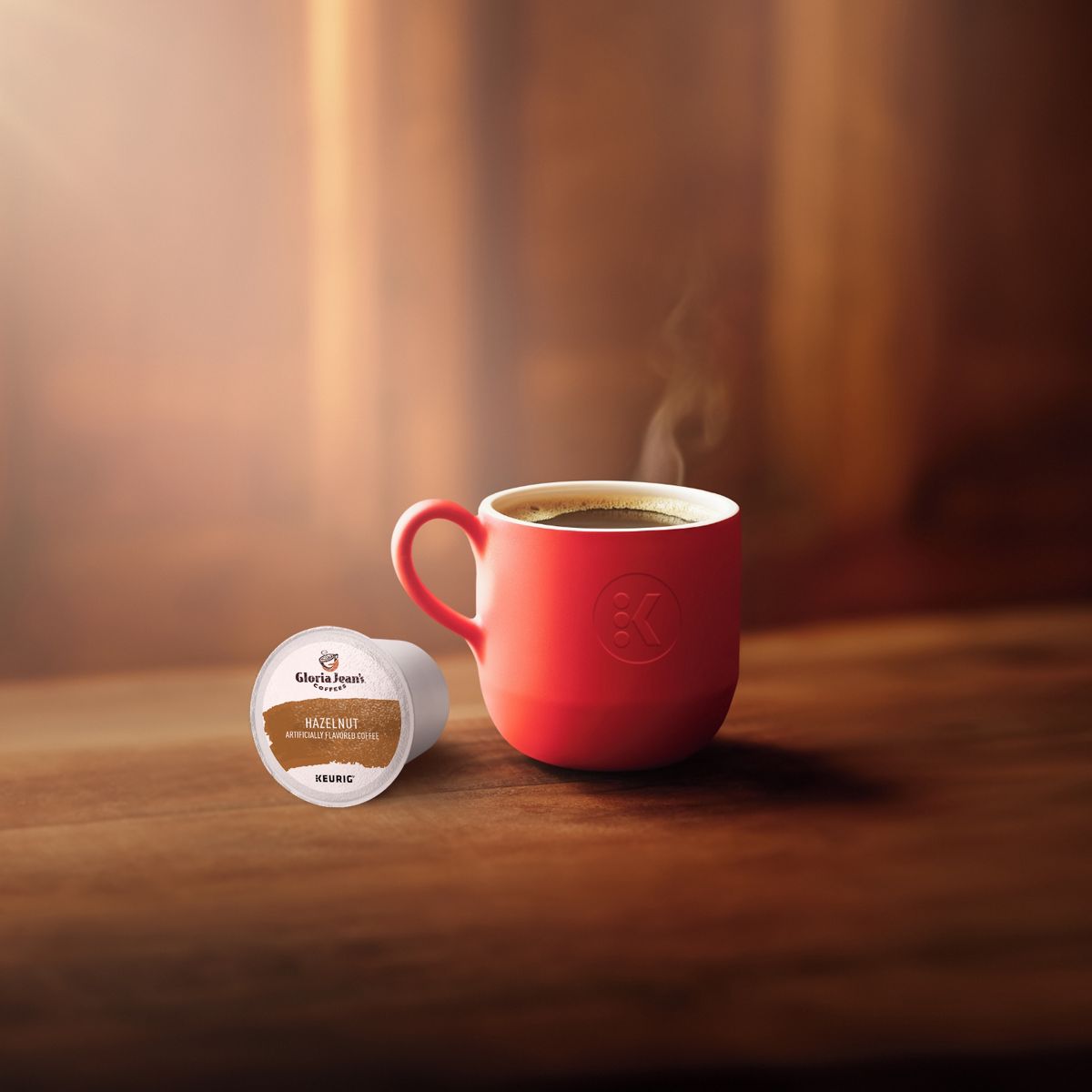 Gloria Jean's Hazelnut Coffee K-Cup Pods