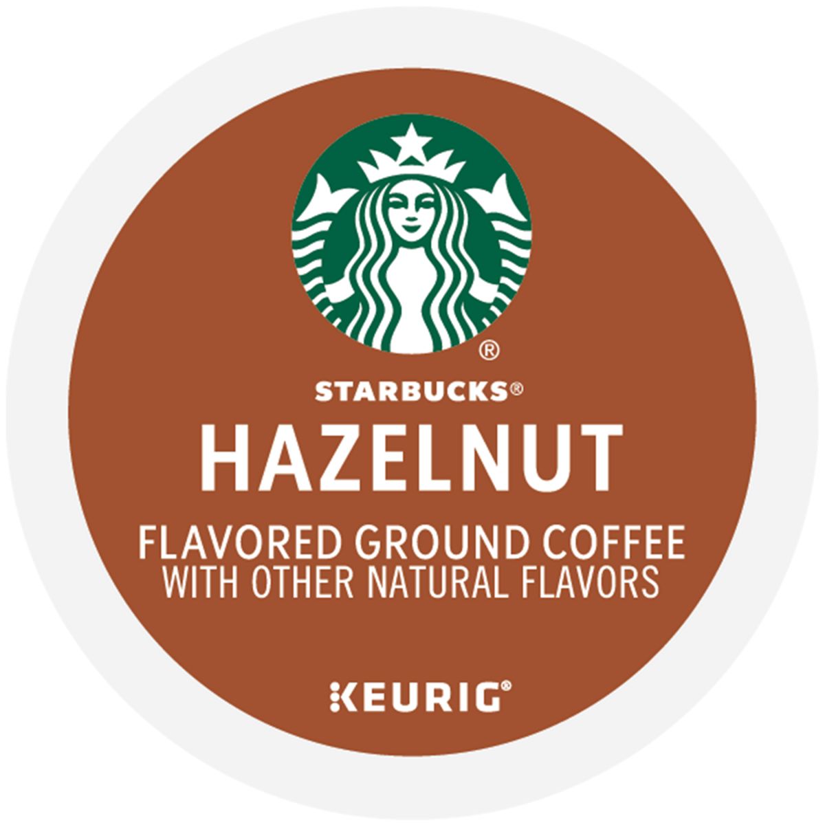 Starbucks Hazelnut Coffee K-Cup Pods